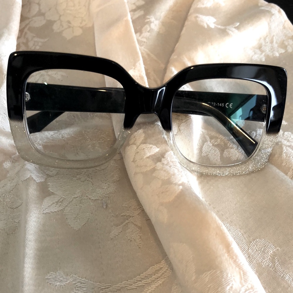 1.75 Black & Silver Reading Glasses